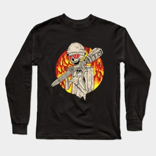 SURVEYOR, HOT WORKER Long Sleeve T-Shirt